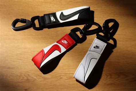 Rep the Swoosh with a Nike Key Holder Keychain.